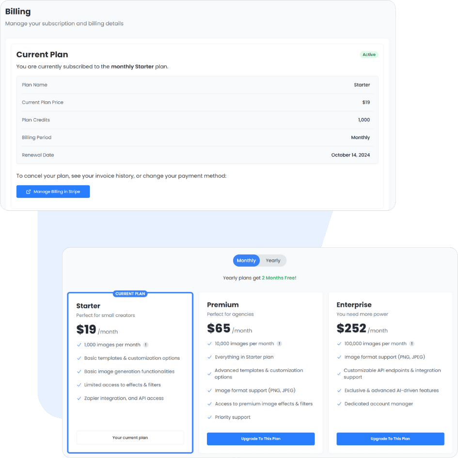 Scalable and affordable pricing