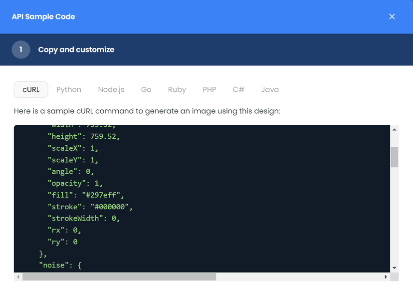 Floating Design Element